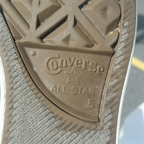 Converse Women's Low Top All Star Gray Nice Size 7 - Picture 5 of 5